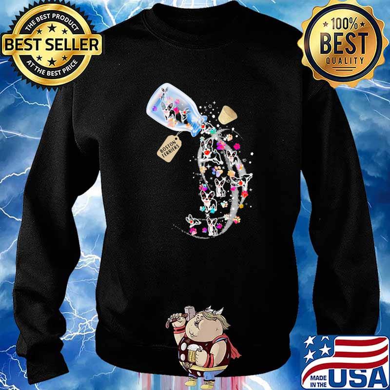 Boston Terriers Dog Bottle s Sweater