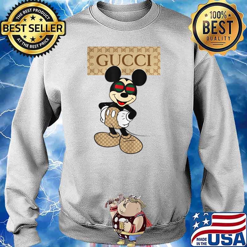 Disney Mickey Gucci Fashion Shirt Sweater