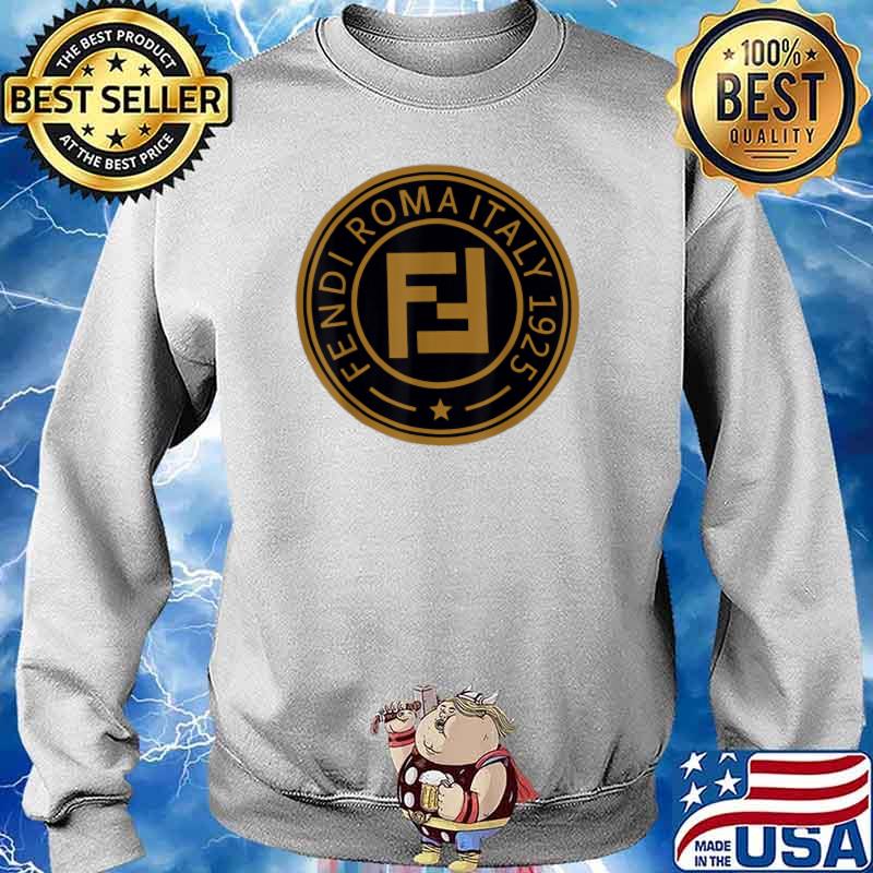 Fendi Romaitaly 1925 Logo Shirt Sweater
