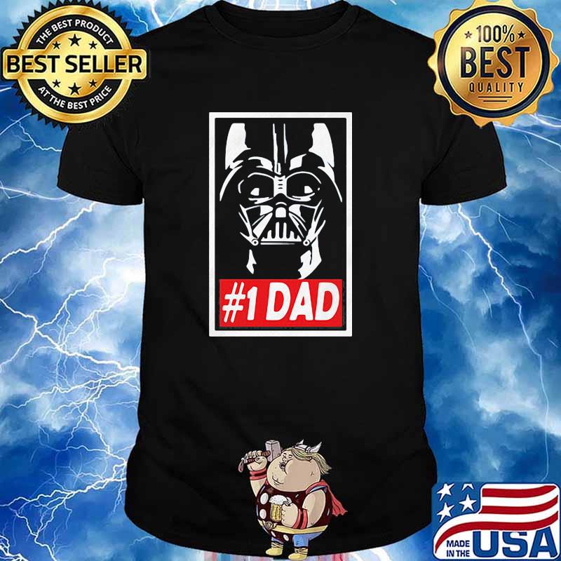 Hagtag one dad the mandalorian star wars shirt