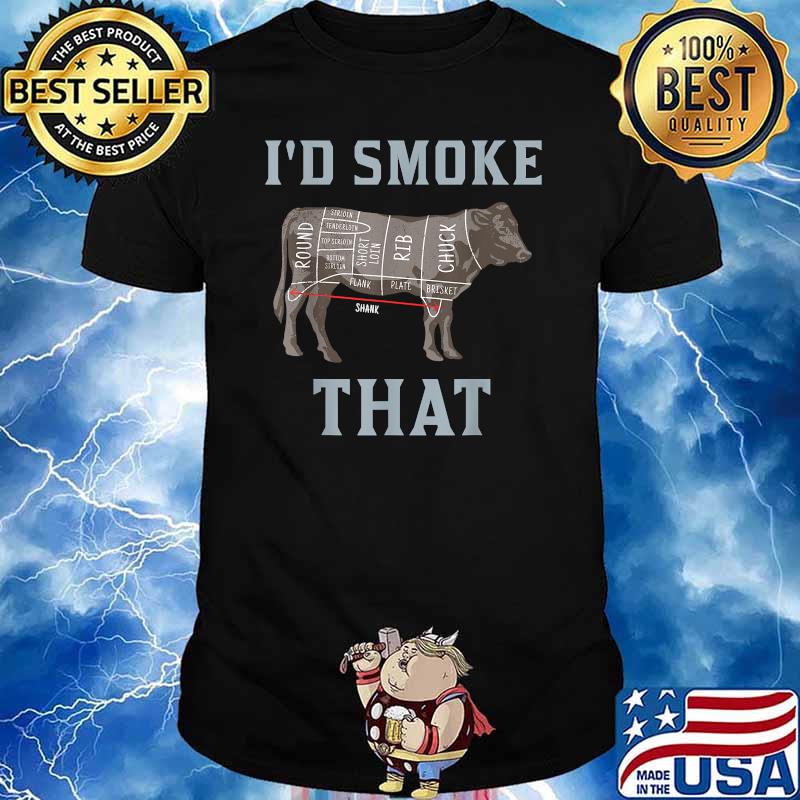 belle's smokin bbq shirt