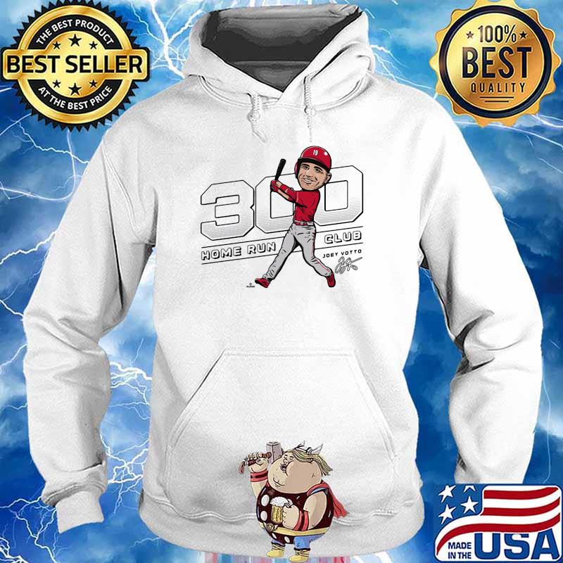 Joey Votto 300 Club Home Run Shirt Hoodie