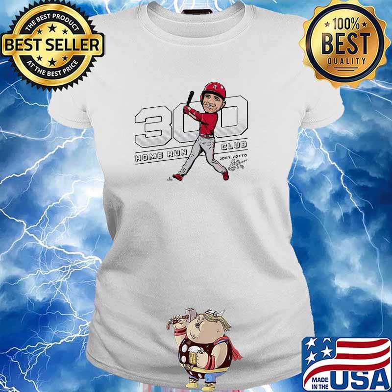 Joey Votto 300 Club Home Run Shirt Ladies tee