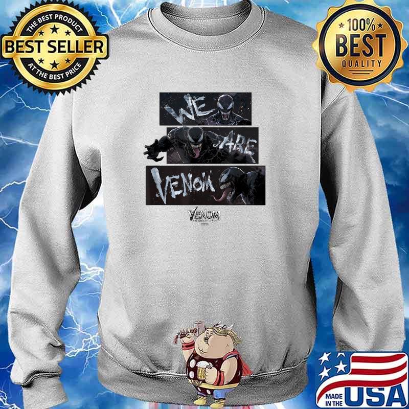 Marvel Venom Let There Be Carnage We Are Venom Panels T-Shirt Sweater