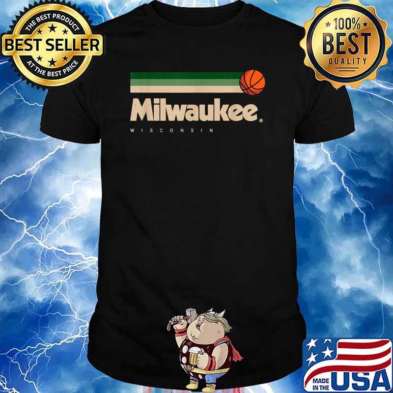 Milwaukee Basketball City Wisconsin Retro Shirt