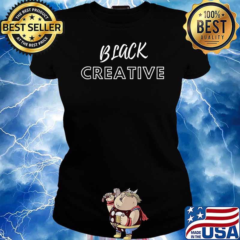 Official Black Creative Shirt Ladies tee