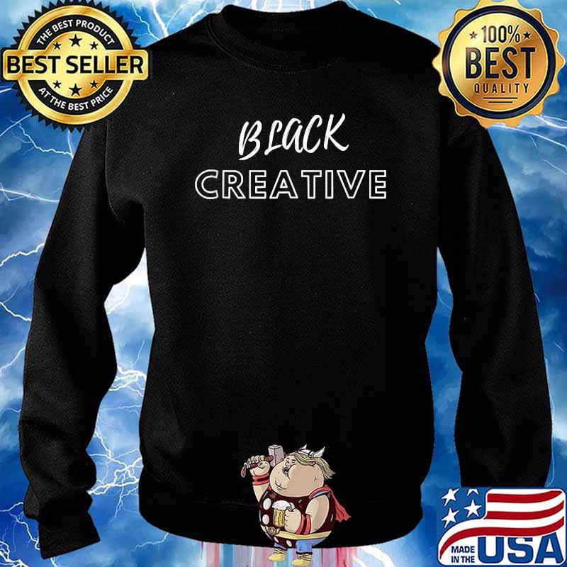 Official Black Creative Shirt Sweater
