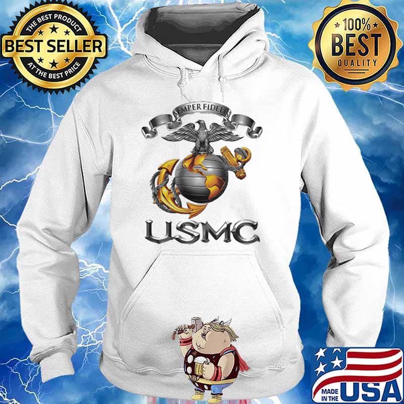 Official Logo USMC Shirt Hoodie
