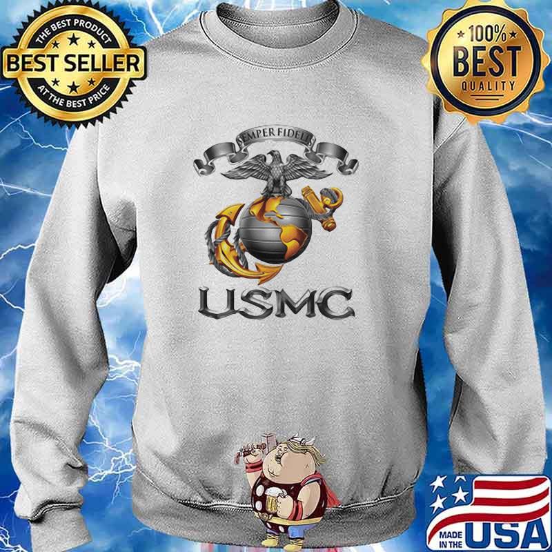 Official Logo USMC Shirt Sweater