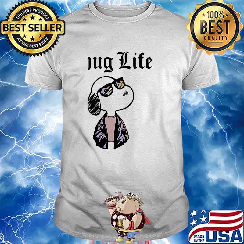 Official snoopy thug life shirt