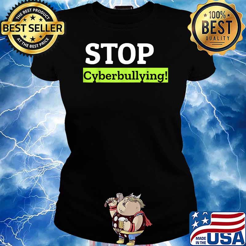 Official Stop Cyberbullying T-Shirt Ladies tee