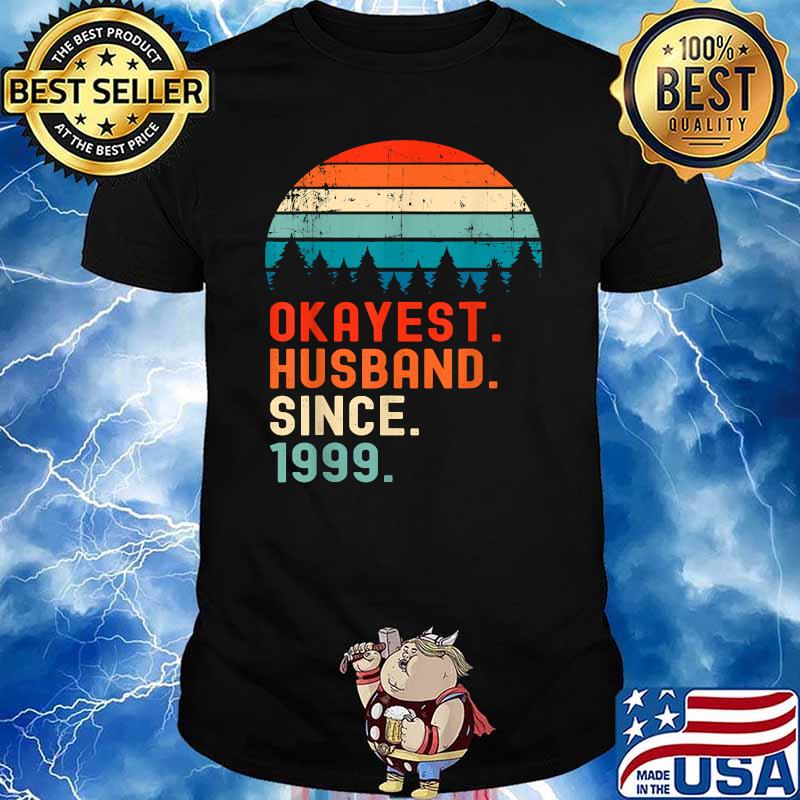 Okayest Husband Since 1999 Vintage T-Shirt