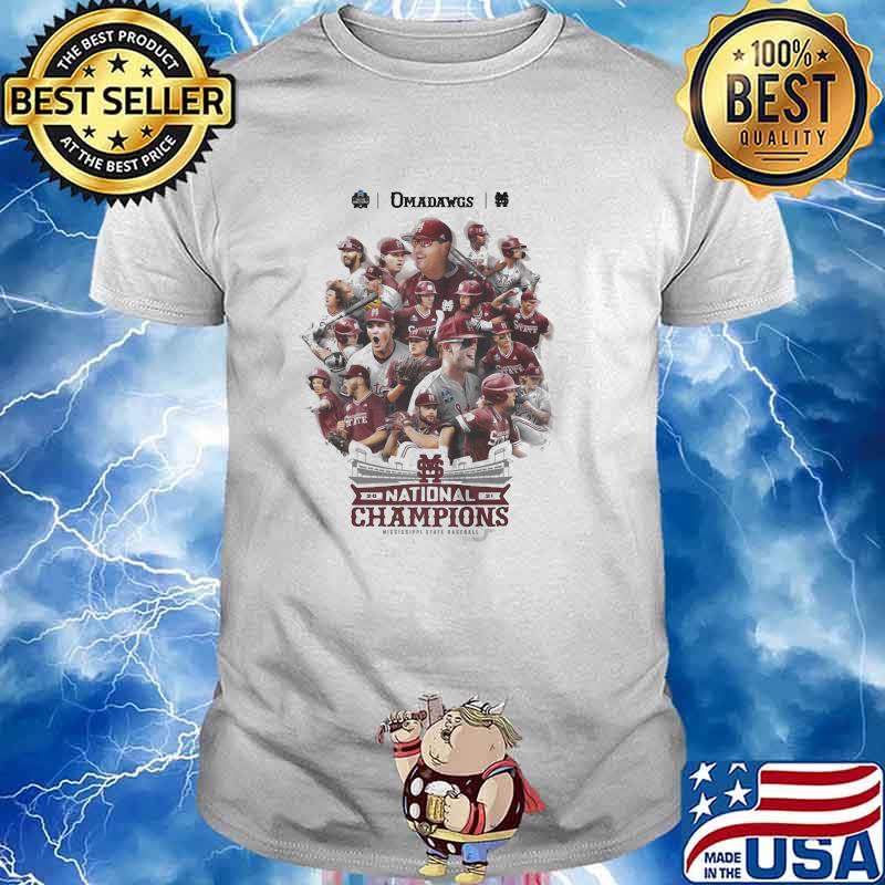 Omadawgs National Champions Baseball Shirt
