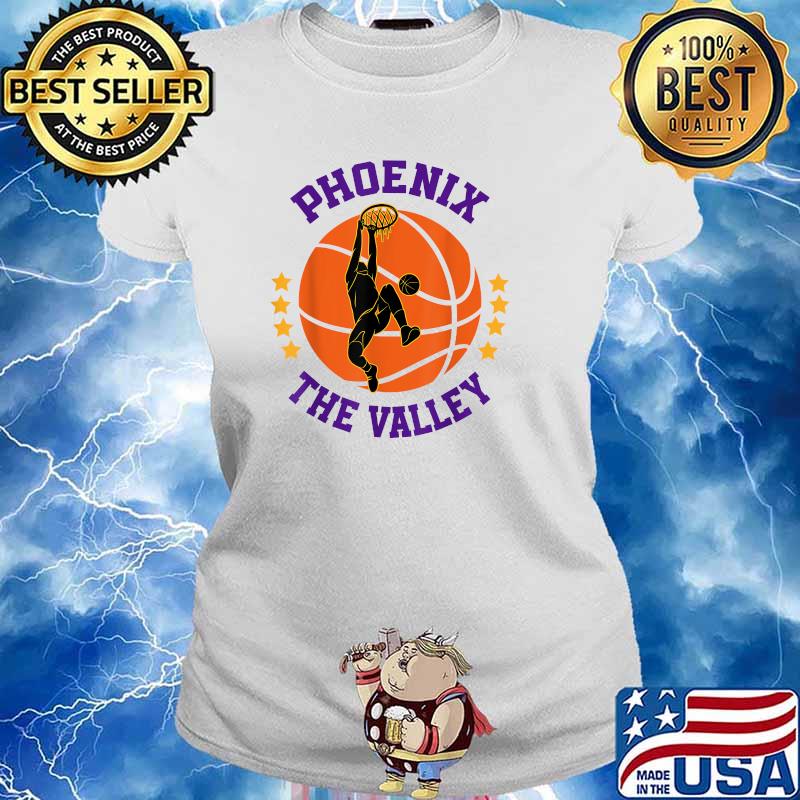 Phoenix The Valley Basketball Arizona T-Shirt Ladies tee