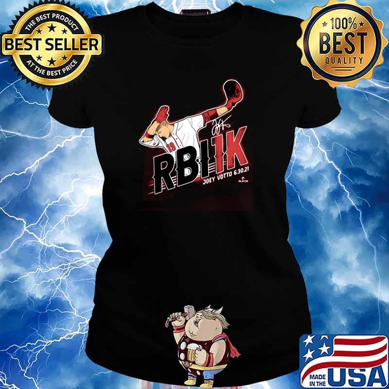 RBI1K Joey Votto Baseball Shirt Ladies tee