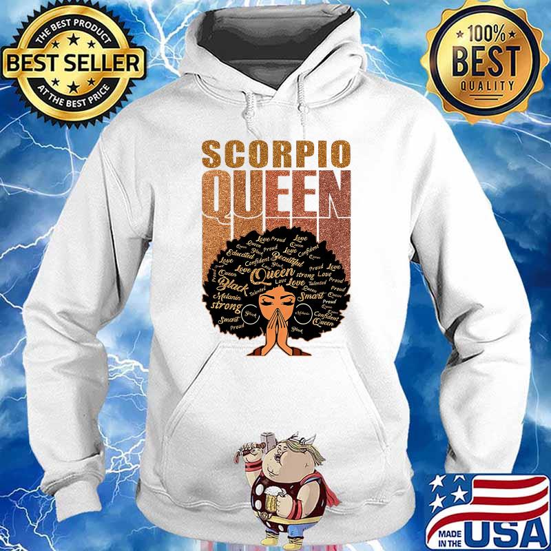 Scorpio queen black woman s Hoodie
