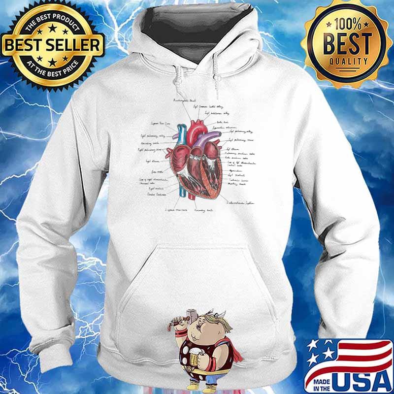 sectional anatomy of the heart s Hoodie