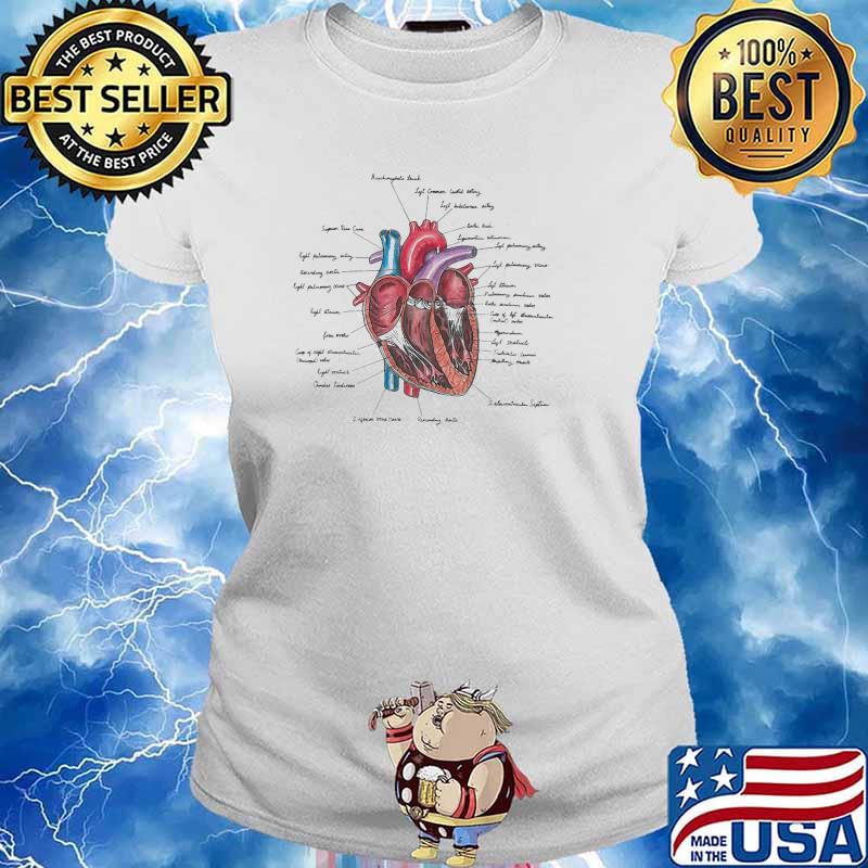 sectional anatomy of the heart s Ladies tee