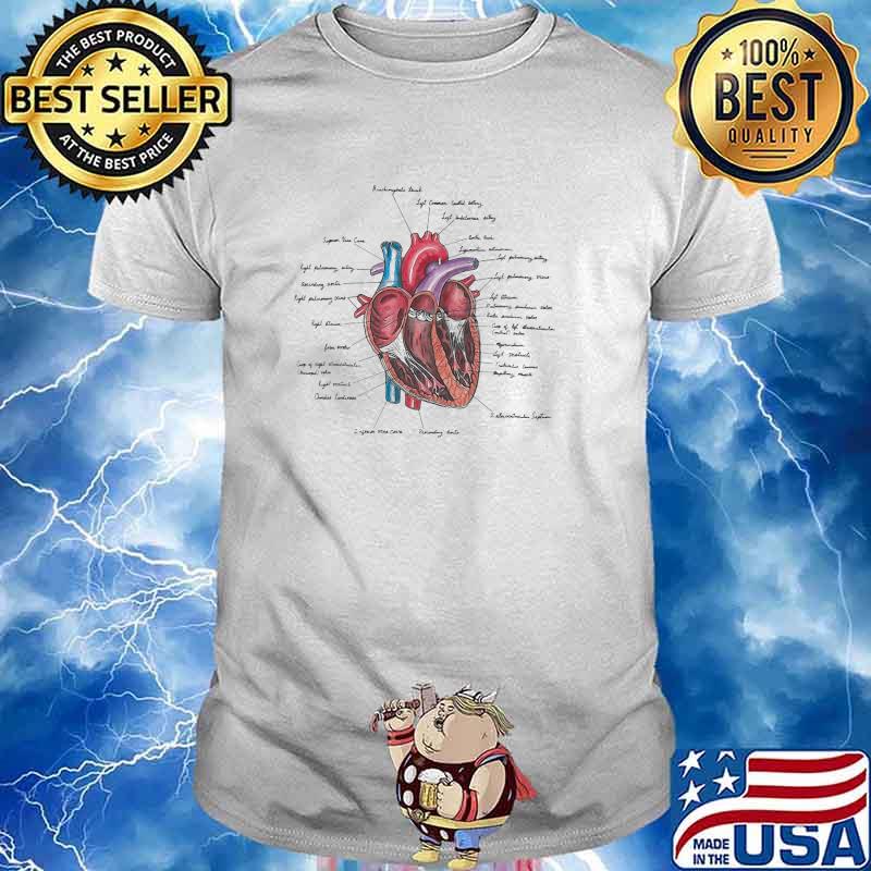 sectional anatomy of the heart shirt