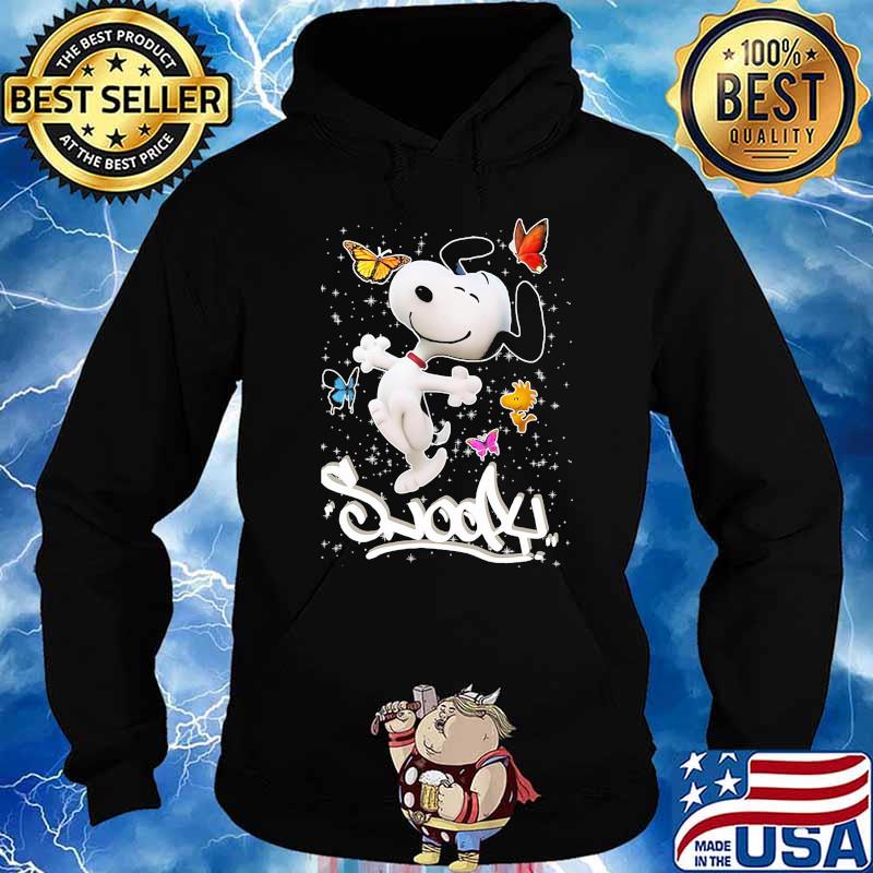 Snoopy bling bling butterflies s Hoodie