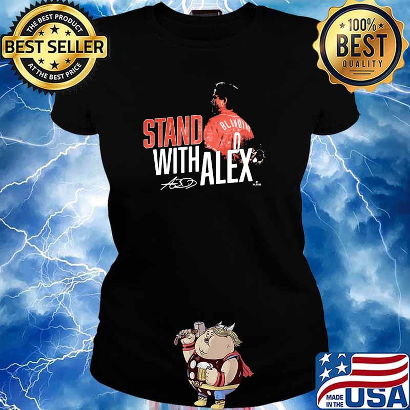 Stand With Alex Baseball Shirt Ladies tee