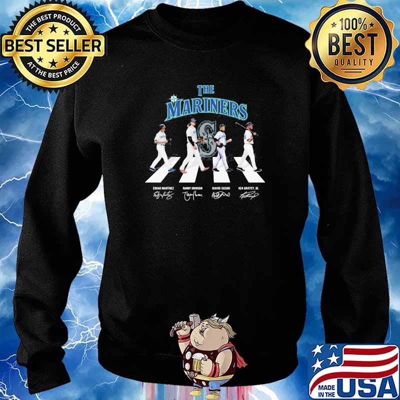 The mariners abbey road signatures s Sweater