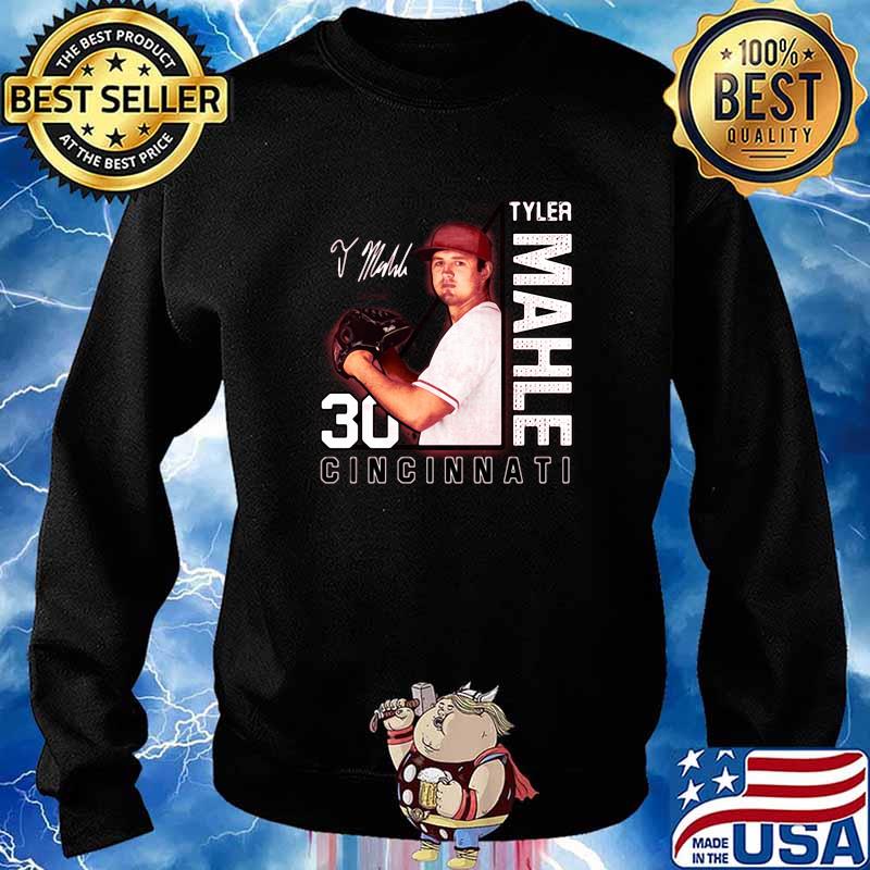 Tyler Mahle 30 Cincinnati Baseball Shirt Sweater