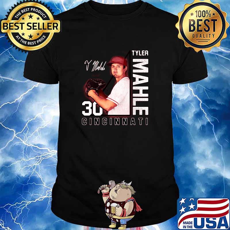 Tyler Mahle 30 Cincinnati Baseball Shirt