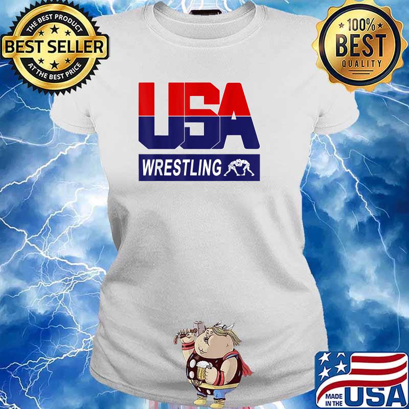 Wrestling 2021 USA Team T-Shirt Ladies tee