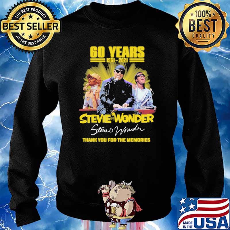 60 years 1961 2021 stevie wonder thank you for the memories Sweater
