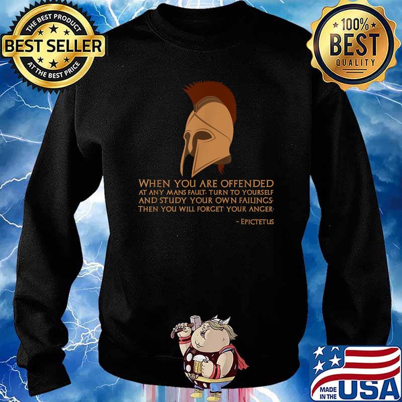 Ancient Greek Philosophy Epictetus Stoicism Quote T-Shirt Sweater