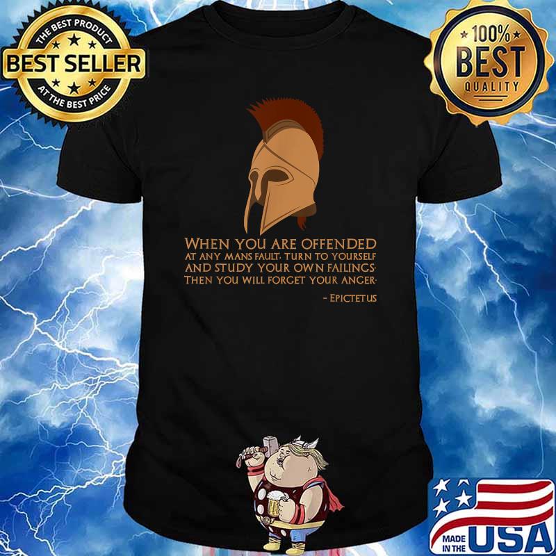 Ancient Greek Philosophy Epictetus Stoicism Quote T-Shirt
