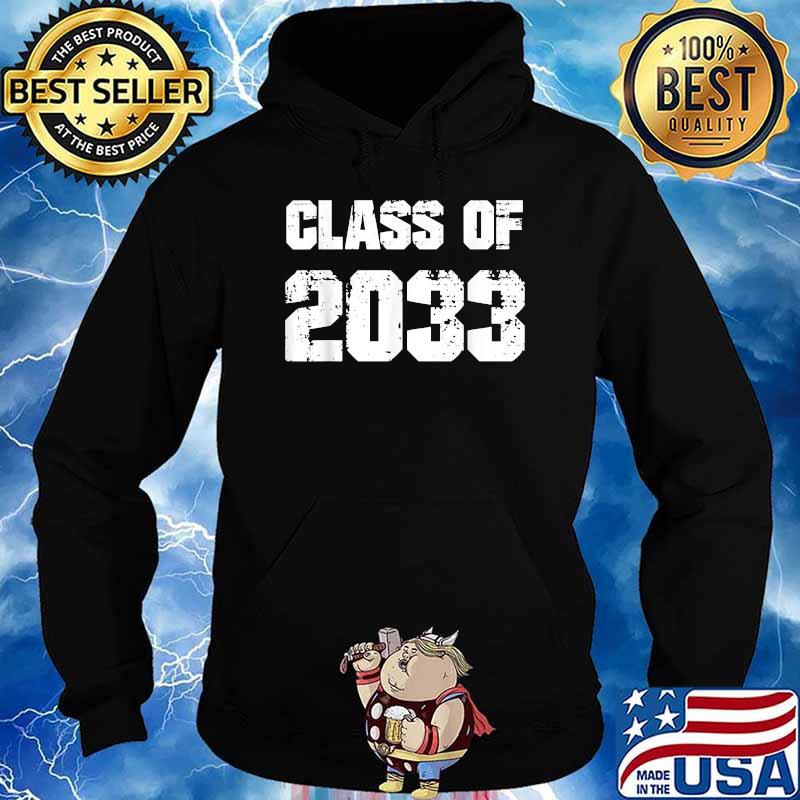 Class of 2033 Grow With Me Graduation Reunion School College T-Shirt Hoodie