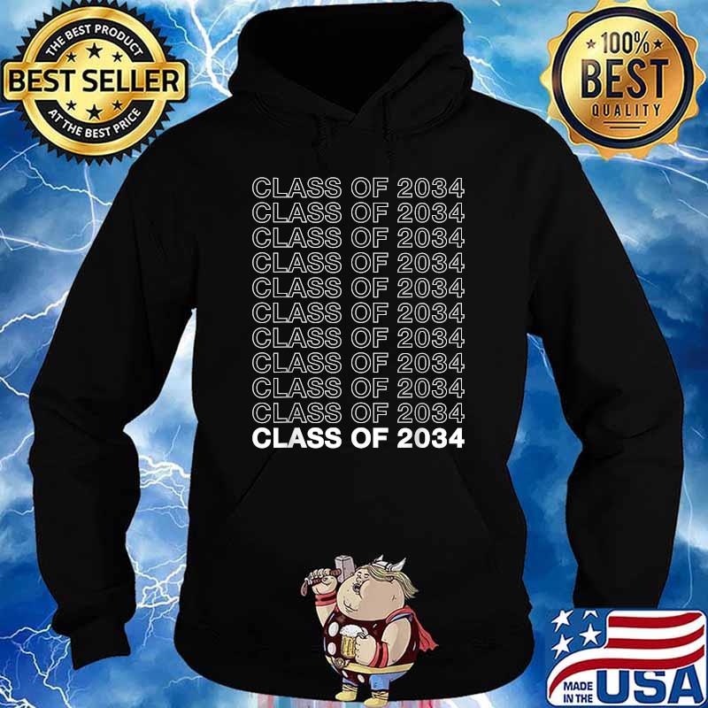 Class of 2034 Teacher Student T-Shirt Hoodie
