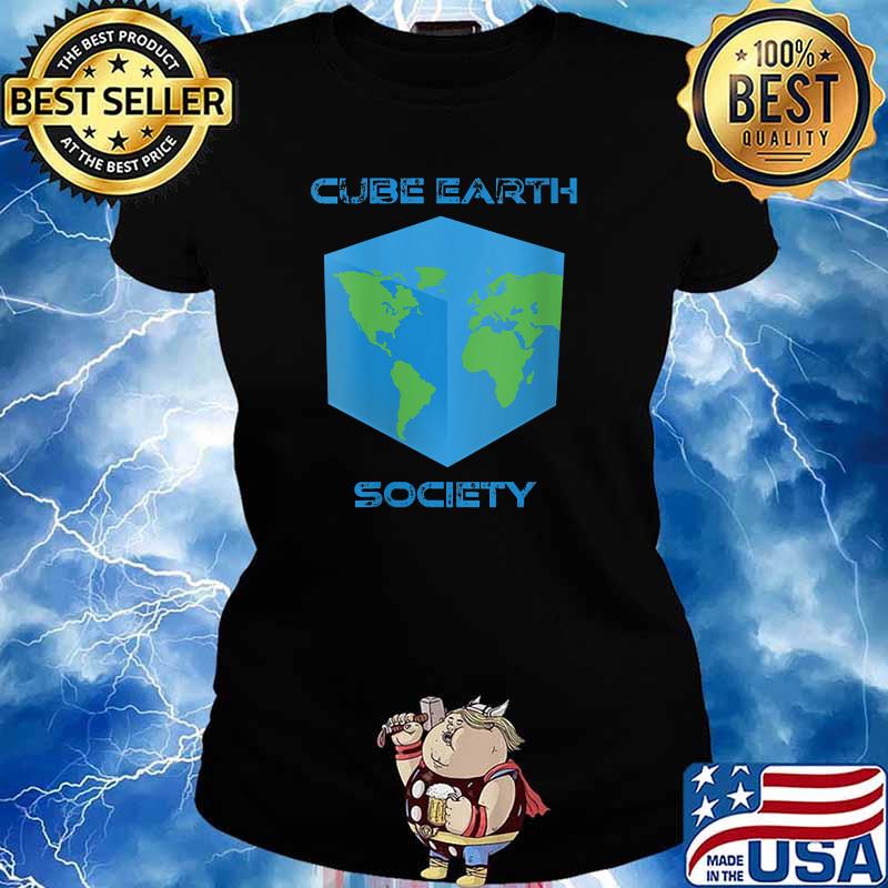 Cube Earth Society T-Shirt Ladies tee