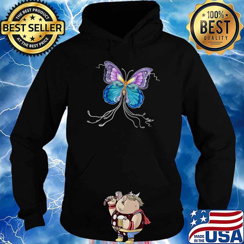 Fanciful Butterfly T-Shirt Hoodie