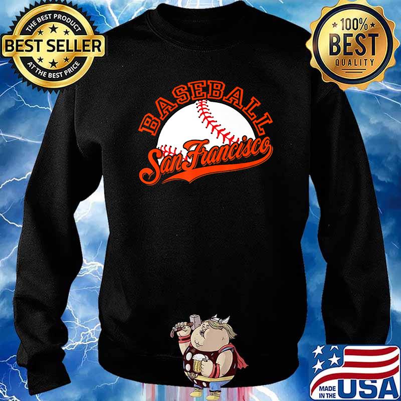 Francisco Baseball SF The City Badge Giant T-Shirt Sweater