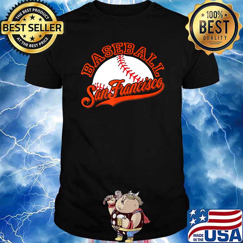 Francisco Baseball SF The City Badge Giant T-Shirt