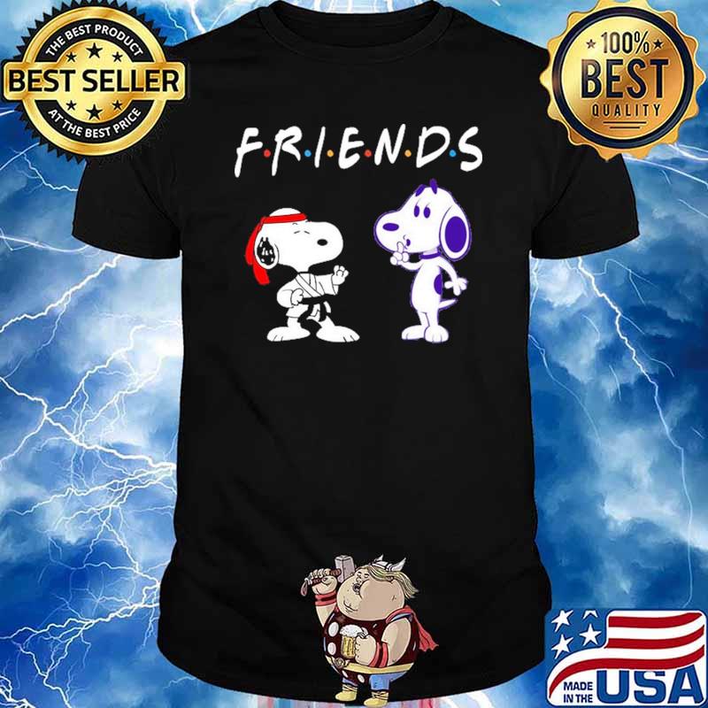 Friends Snoopy Karate Shirt