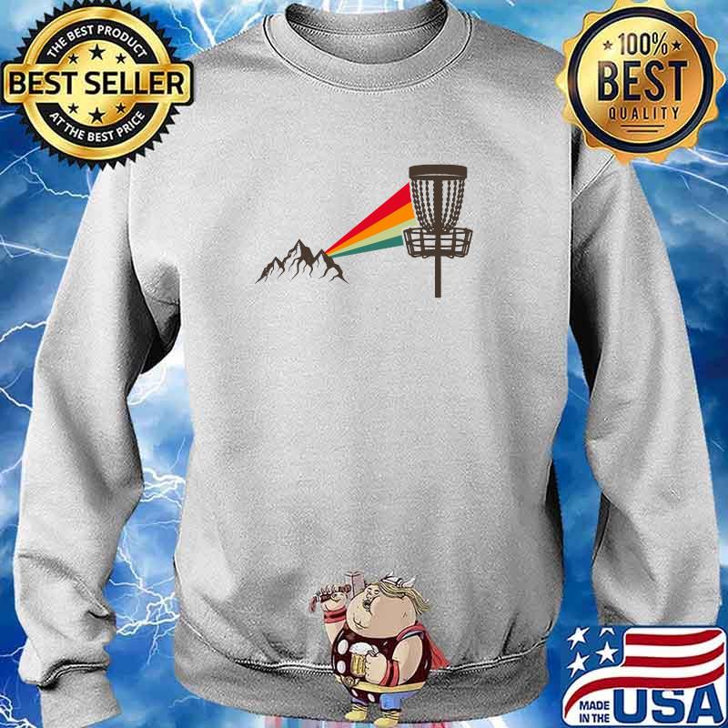 Frisbee In The Mountain Disc Golf Giftidea Frolf Vintage T-Shirt Sweater