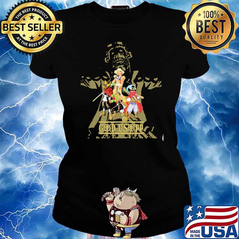 God Usop One Piece Shirt Ladies tee