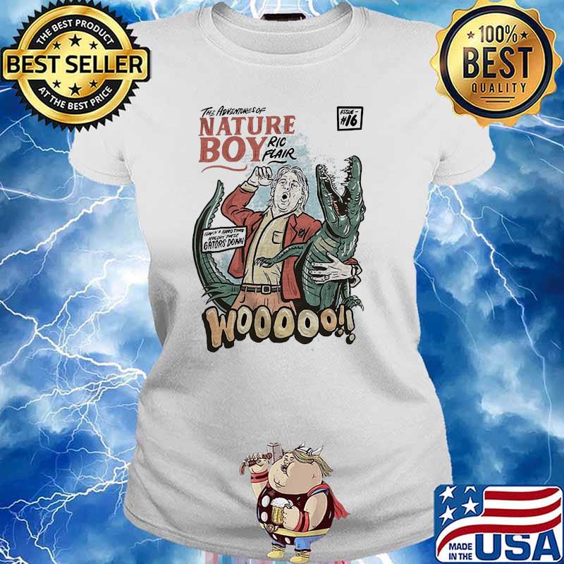 Holdin' Down Gators Nature Boy Ric Flair Shirt Ladies tee