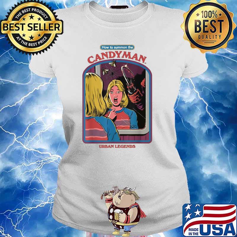How To Summon The Candyma Urban Legends T-Shirt Ladies tee