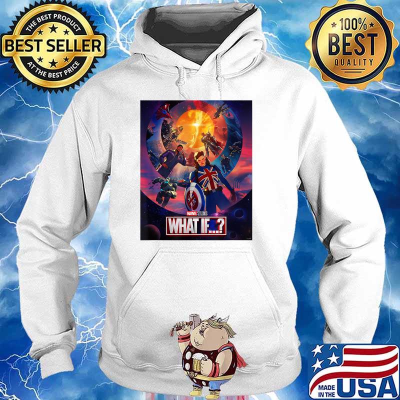 Marvel What If Character Group Poster T-Shirt Hoodie