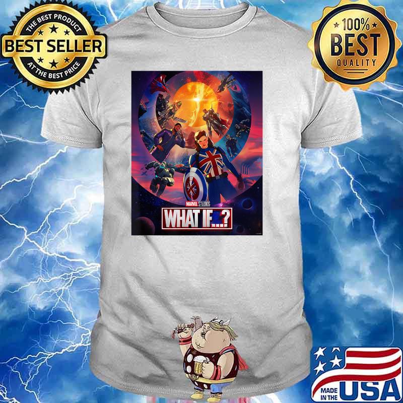 Marvel What If Character Group Poster T-Shirt