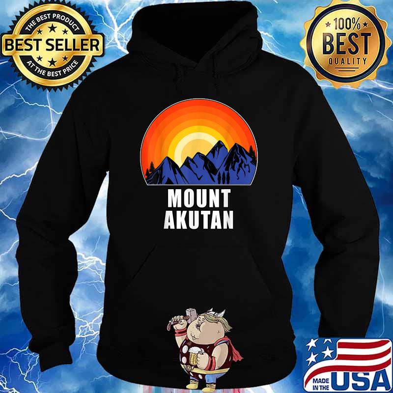 Mount Akutan - Summit Peak Rock Mountain Climbing T-Shirt Hoodie