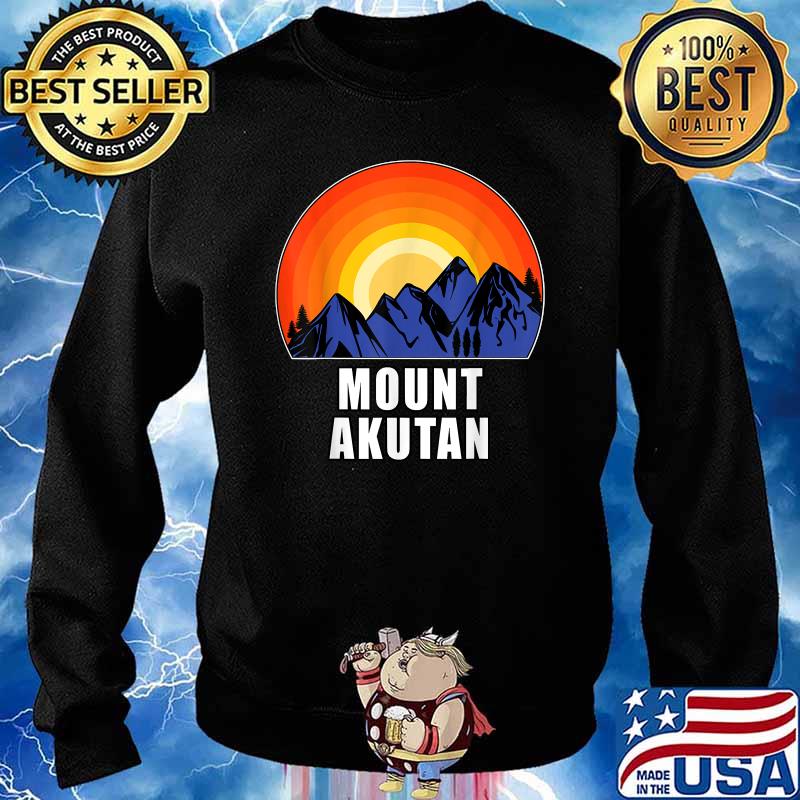 Mount Akutan - Summit Peak Rock Mountain Climbing T-Shirt Sweater