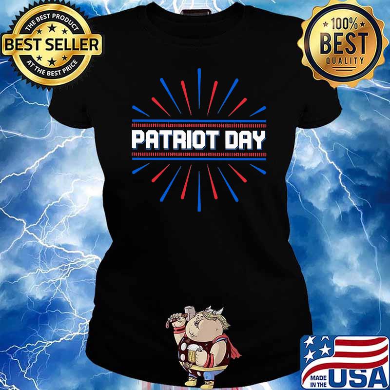 Patriot day firework s Ladies tee