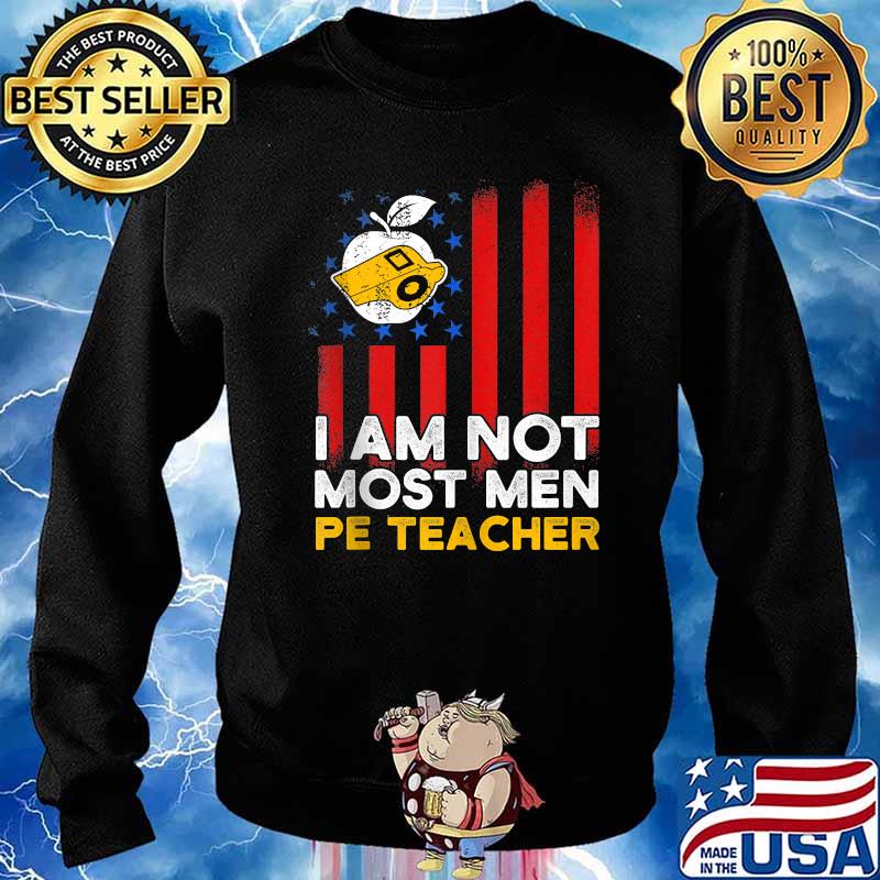 PE Physical Education Flag Teacher T_Shirt Sweater