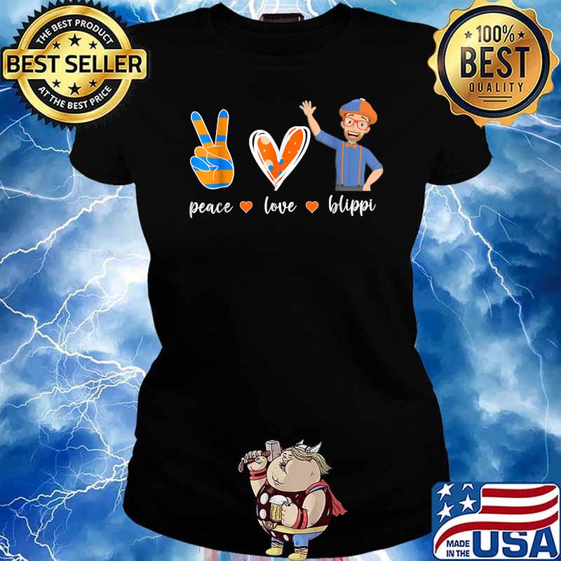 Peace Love B-lippis T-Shirt Ladies tee